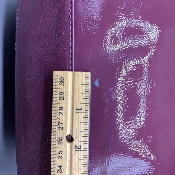 Cole Haan Med Hobo Bag Purse - Royal Berry Patent - Picture 4 of 8